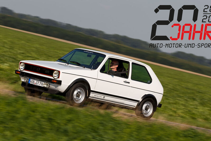 20 Jahre ams.de Oldtimer-Preisentwicklung Aufmacher VW Golf I GTI