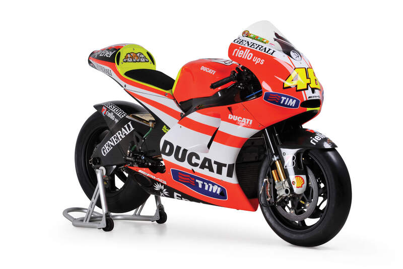 2011 Ducati Desmosedici GP11 VR2 RM Auctions Monaco 2012