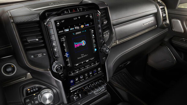 2019 Ram 1500 – Uconnect 4C with 12-inch screen