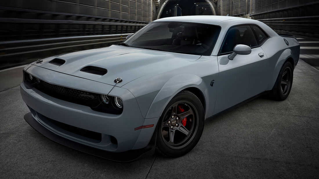 2023 Dodge Challenger SRT Super Stock mit SRT Black Appearance Package