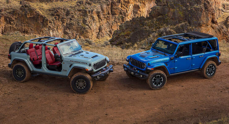 Jeep Wrangler 2023 Innenraum