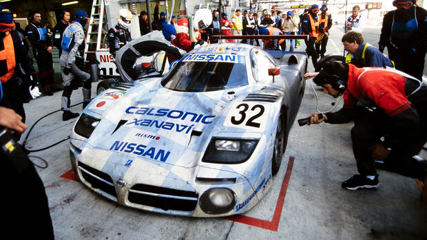 24 Stunden von Le Mans 1998 - Nissan R390 GT1 - Platz 3 als bestes Nissan-Ergebnis
