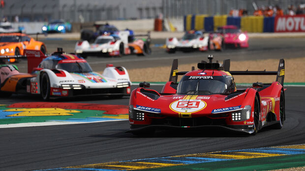24 Stunden von Le Mans 2023 - Ferrari 499P - Porsche 963