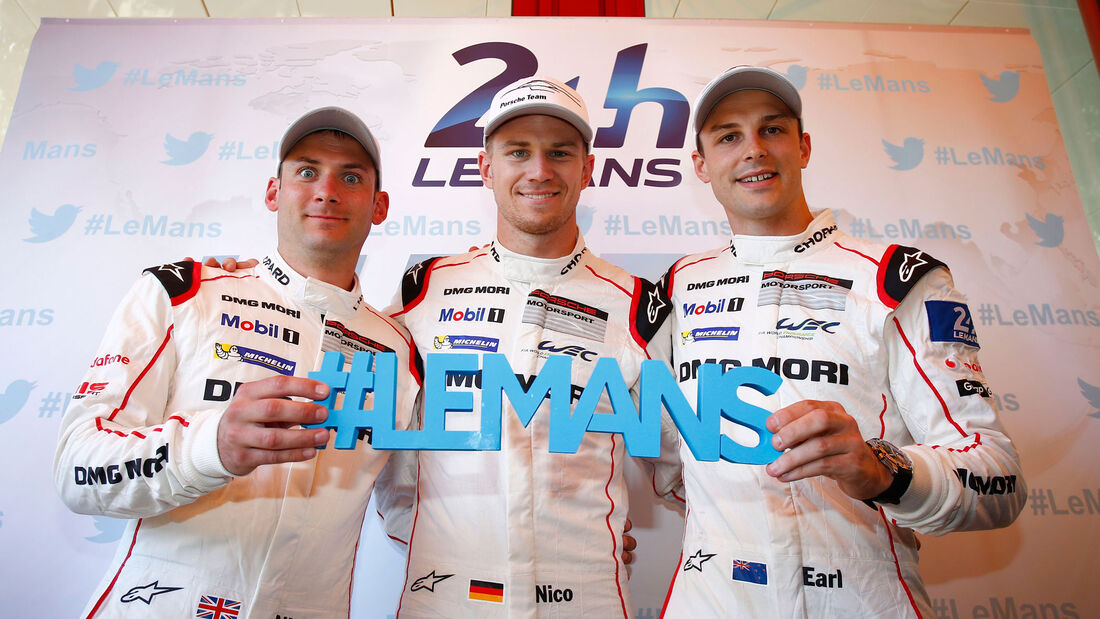 24h Le Mans 2015 - Nick Tandy - Nico Hülkenberg - Earl Bamber