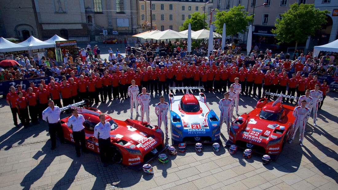 24h Le Mans 2015 - Scrutineering - Technische Abnahme - Nissan GT-R LM Nismo