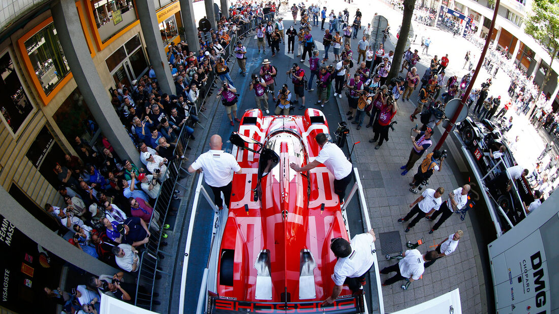 24h Le Mans 2015 - Scrutineering - Technische Abnahme - Porsche 919 Hybrid