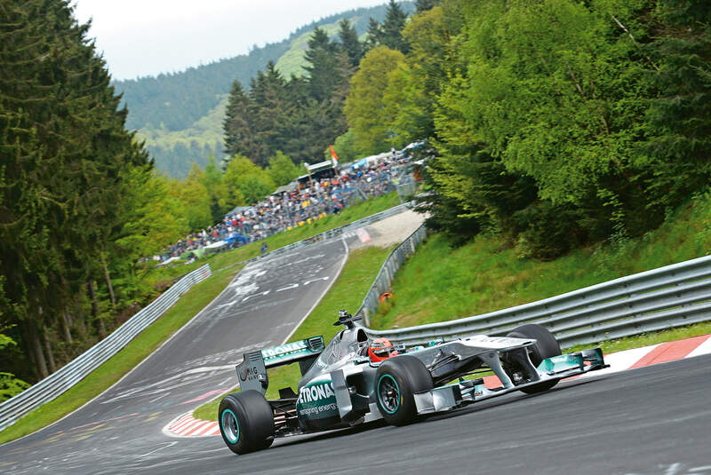 24h-Nürburgring, Mercedes Formel 1