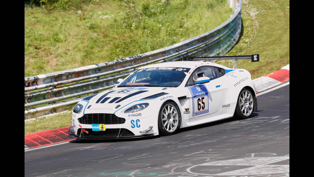 24h-Nürburgring - Nordschleife - Aston Martin Vantage V12 - Aston Martin Test Center - Klasse SP 8 - Startnummer #65