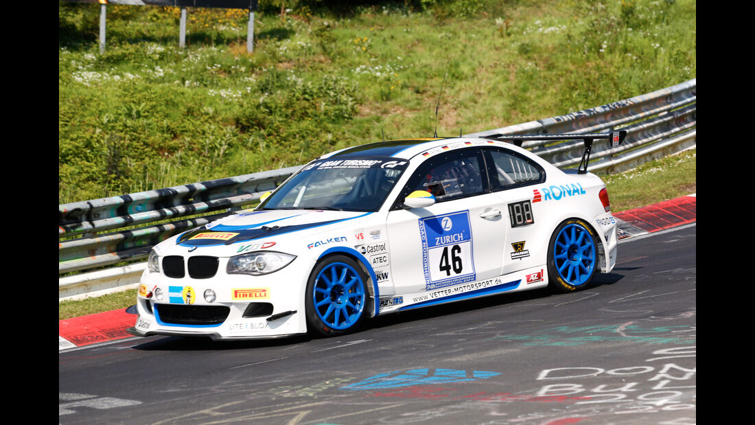 24h-Nürburgring - Nordschleife - BMW E82 - TC-R & Vetter Motorsport - Klasse SP 8 - Startnummer #46