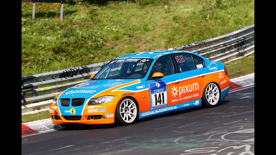 24h-Nürburgring - Nordschleife - BMW E90 - Pixum Team Adrenalin Motorsport  - Klasse V 4 - Startnummer #141