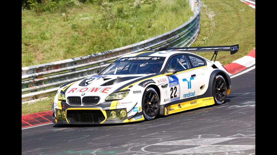 24h-Nürburgring - Nordschleife - BMW M6 GT3 - ROWE Racing - Klasse SP 9 - Startnummer #22