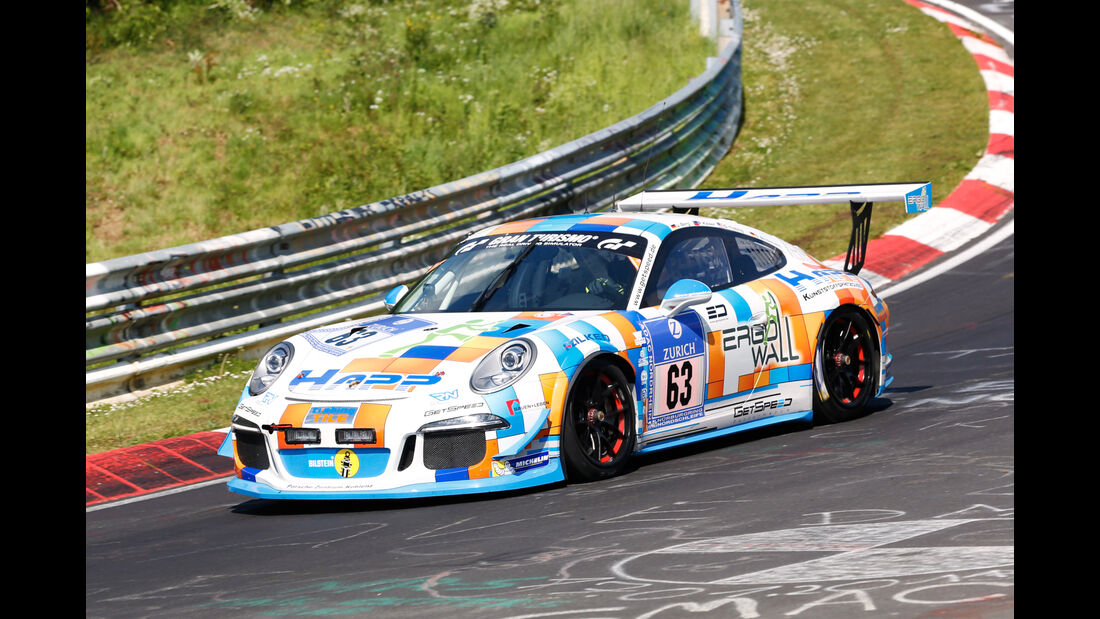 24h-Nürburgring - Nordschleife - Porsche 911 GT3 Cup - GetSpeed Performance - Klasse SP 7 - Startnummer #63