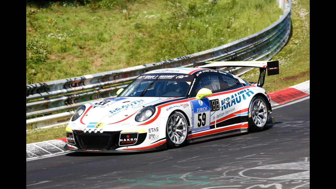 24h-Nürburgring - Nordschleife - Porsche 911 GT3 Cup MR - Manthey Racing - Klasse SP 7- Startnummer #59