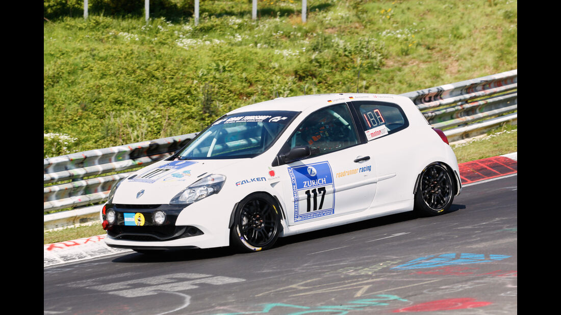 24h-Nürburgring - Nordschleife - Renault Clio - Klasse SP 3 - Startnummer #117
