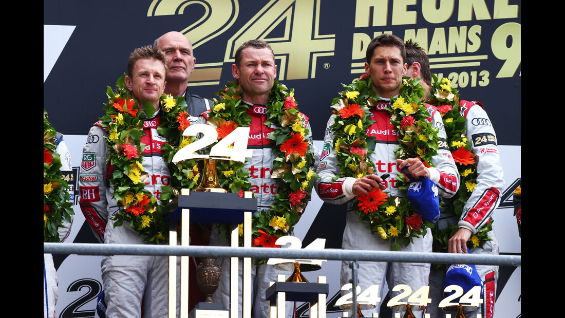 24h-Rennen Le Mans 2013, Siegerehrung