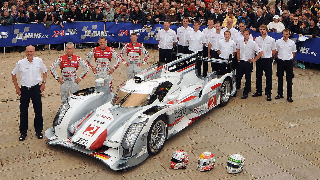 24h-Rennen LeMans 2012,Audi R18 e-tron quattro, No.2, LMP1