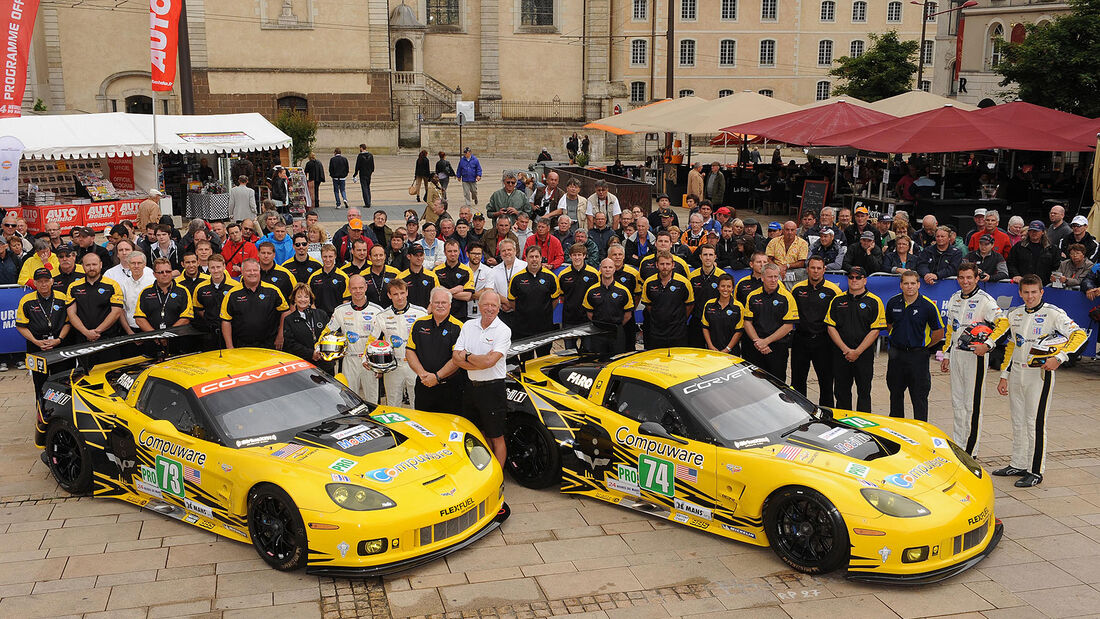 24h-Rennen LeMans 2012,Chevrolet Corvette C6 ZR1, No.74, LMGTE Pro