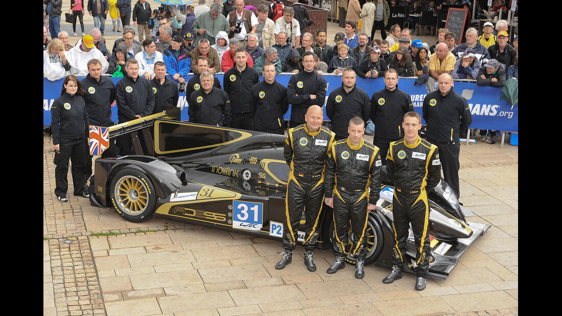 24h-Rennen LeMans 2012,Lola B12/80 Coupe - Lotus, No.31, LMP2