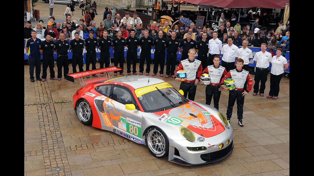 24h-Rennen LeMans 2012,Porsche 911 RSR (997), No.80, LMGTE Pro