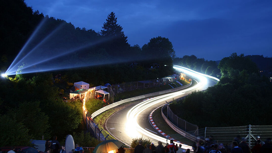 24h Rennen N�rburgring Atmosph�re Nacht