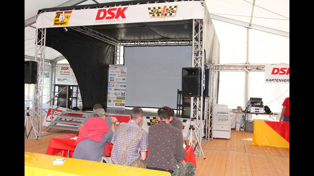 24h Rennen Nürburgring 2009 DSK-Zelt Impressionen