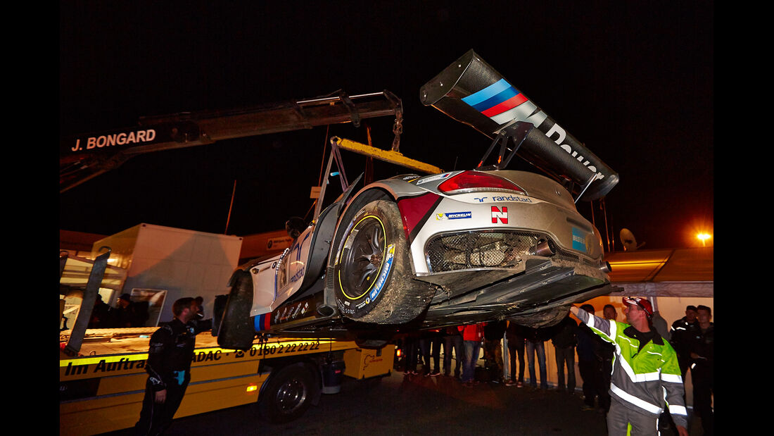 24h-Rennen Nürburgring 2014 - Unfälle - BMW Z4 GT3