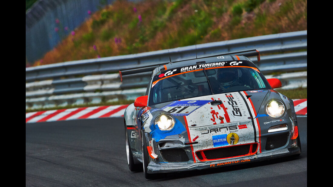 24h-Rennen Nürburgring 2014 - Unfälle - Porsche 997 GT3 Cup