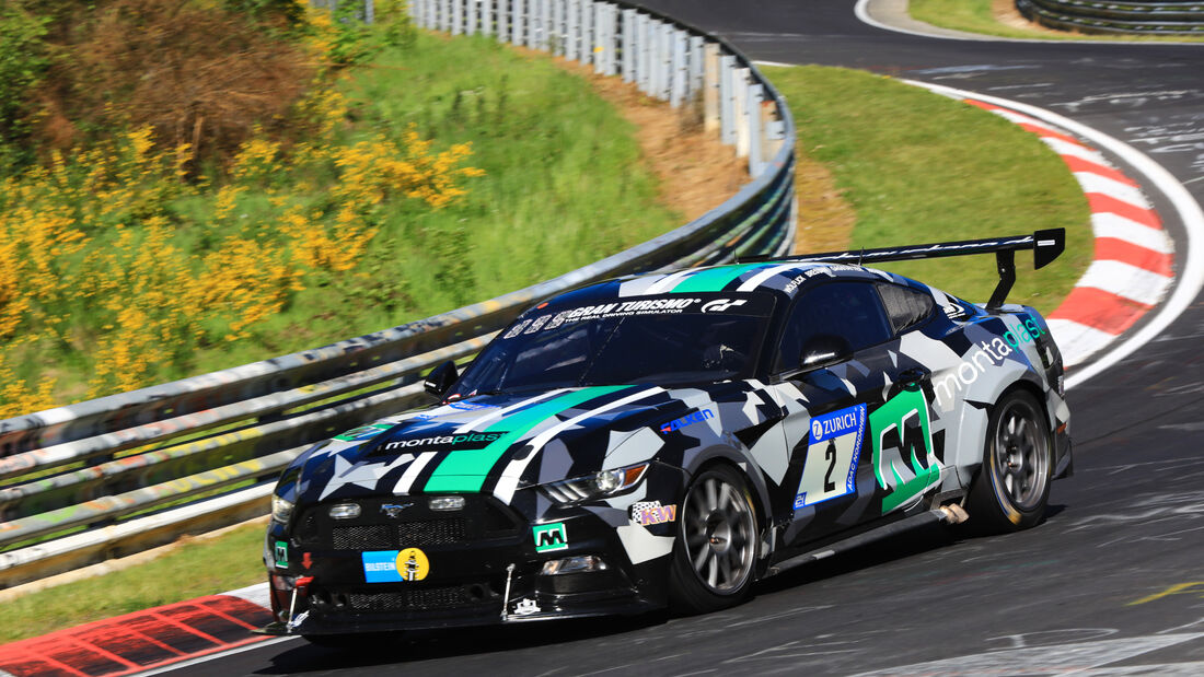 24h-Rennen Nürburgring 2017 - Nordschleife - Startnummer 2 - Ford Mustang GT WR - MSC Adenau - Klasse SP 8