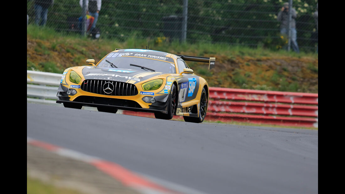 24h-Rennen Nürburgring 2018 - Nordschleife - Mercedes-AMG GT3 - Startnummer #4