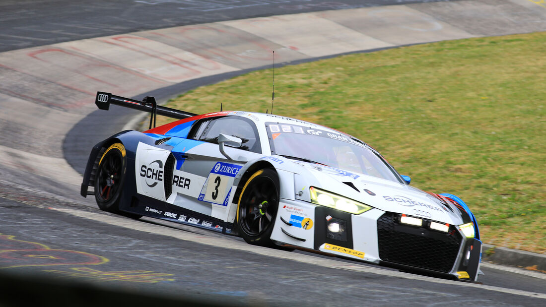 24h-Rennen Nürburgring 2018 - Nordschleife - Startnummer #3 - Audi R8 LMS - Audi Sport Team Phoenix - SP9