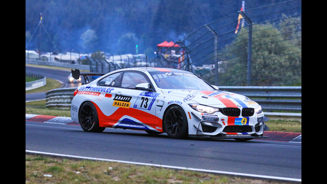 24h-Rennen Nürburgring 2018 - Nordschleife - Startnummer #73 - BMW M4 GT4 - Leutheuser Racing & Events - SP10