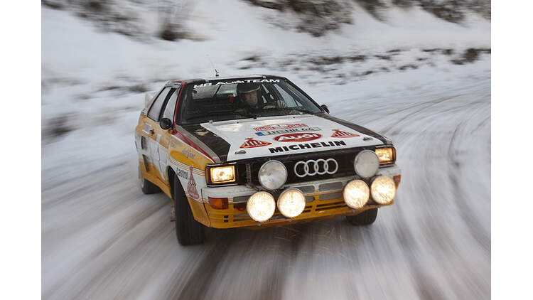 Walter Rohrl Im Audi Rallye Quattro Auto Motor Und Sport