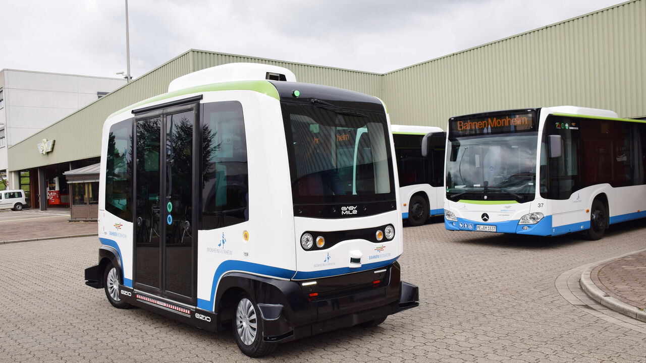 Autonom fahrende Busse in Monheim am Rhein | AUTO MOTOR UND SPORT