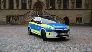 4/2020, Hyundai Nexo Streifenwagen