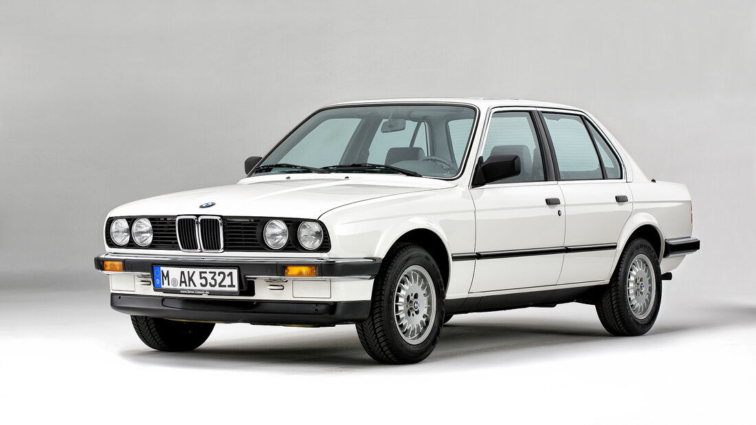 40 Jahre BMW 3er - E21, E30, E36, E46, E90, F30