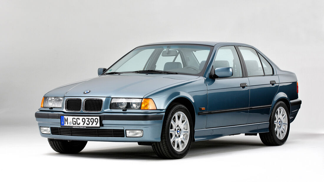 40 Jahre BMW 3er - E21, E30, E36, E46, E90, F30