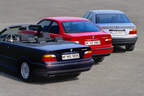 40 Jahre BMW 3er - E21, E30, E36, E46, E90, F30