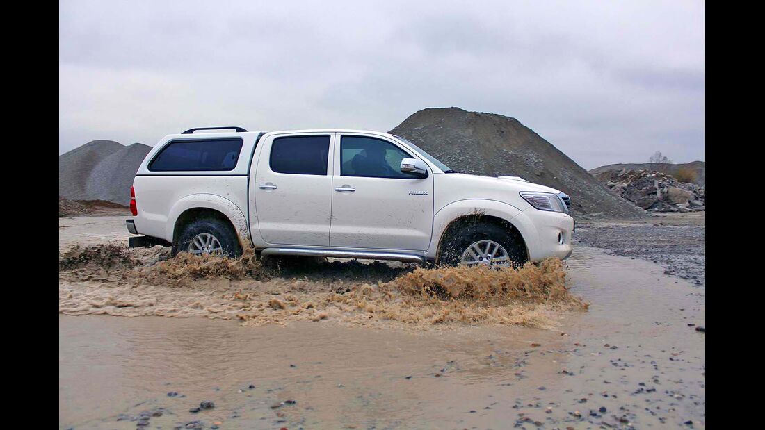 4Wheel-Fun Pickup-Vergleichstest 2014: der Toyota Hilux