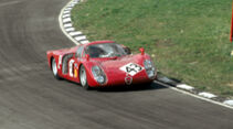 6 Stunden von Brands Hatch 1968 - Autodelta Alfa Romeo Tipo 33/2 - Lucien Bianchi - Udo Schutz