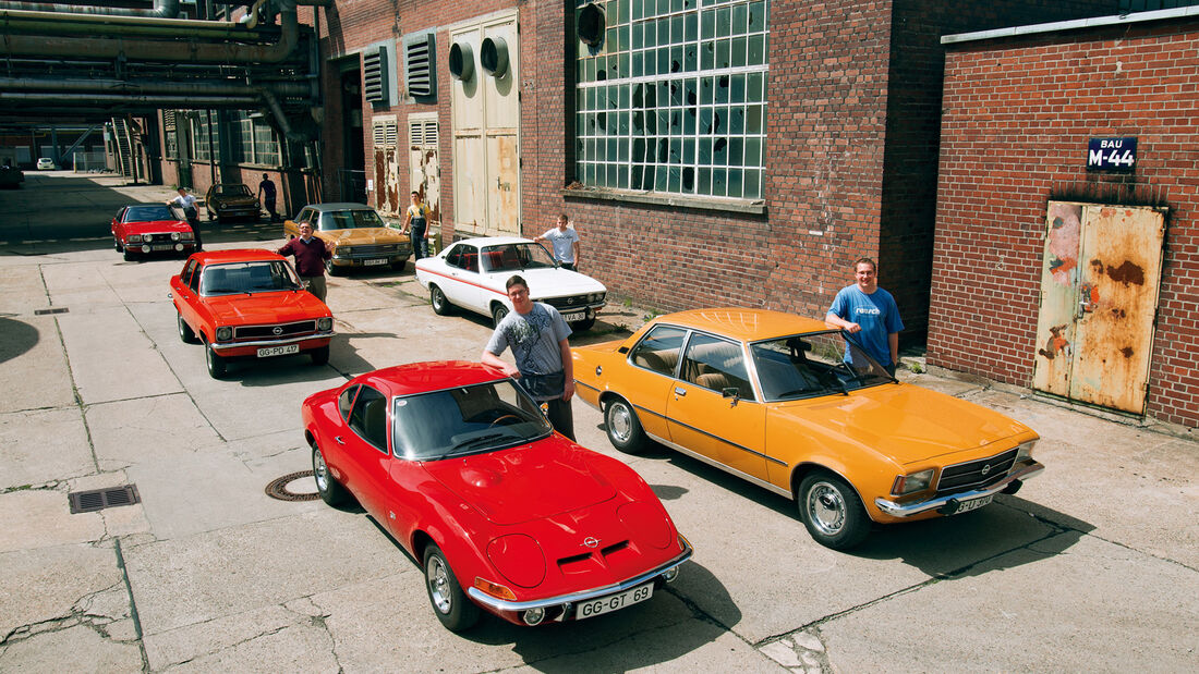 7 Opel, Gruppenbild