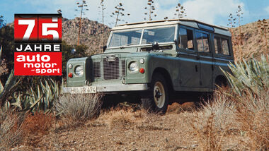75 Jahre AMS 15.4. Land Rover