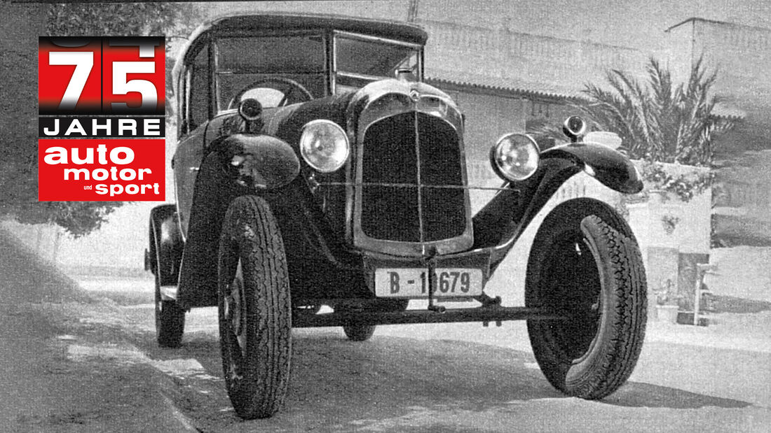 75 Jahre AMS 18.3. Mallorca - Citroen von 1924