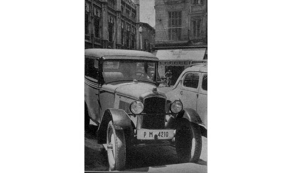 75 Jahre AMS 18.3. Mallorca - Peugeot 1 Liter Typ 201 von 1930