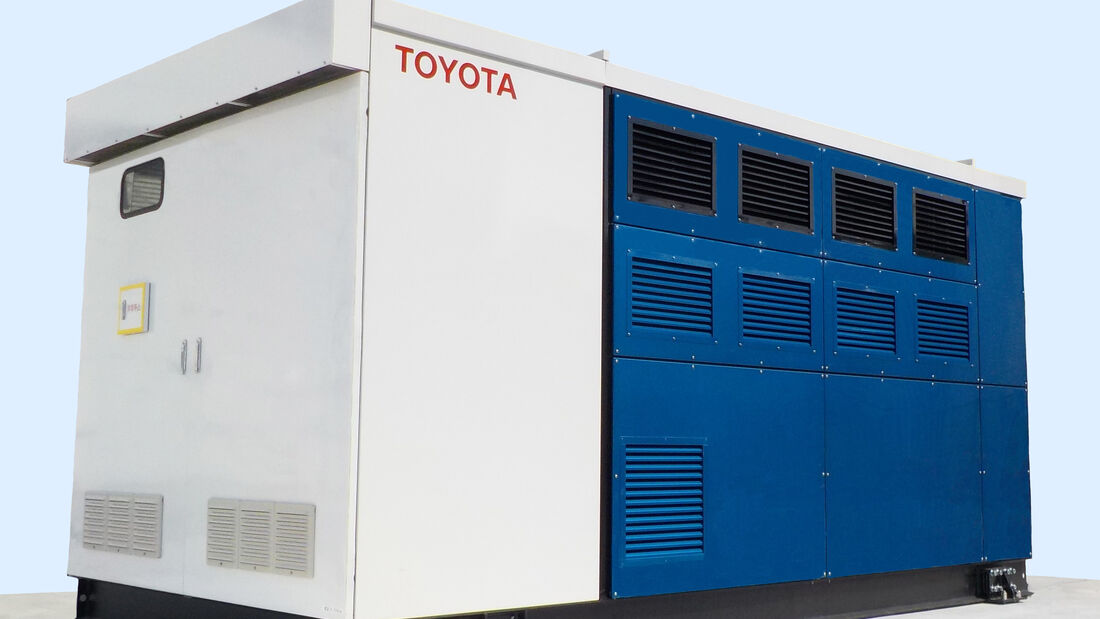 9/2019, Toyota Brennstoffzelle stationär