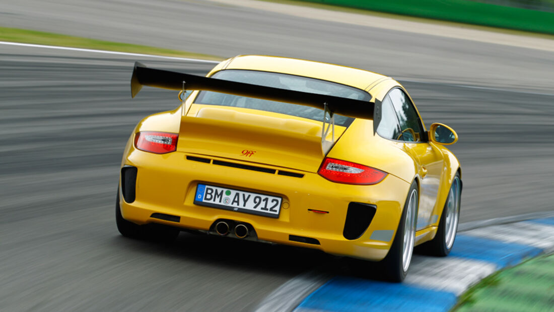 9ff-Porsche GT3 G-Track, Heck, Rückansicht