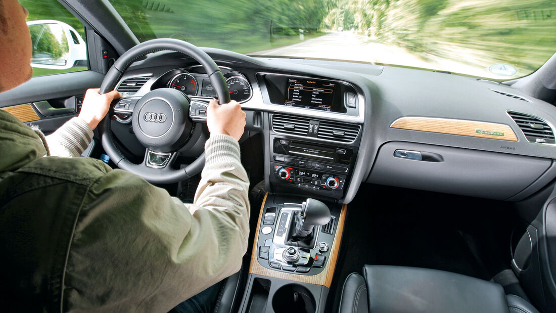 A4 allroad quattro 3.0 TDI, Cockpit