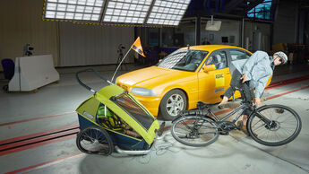 ADAC-Crashtest Fahrrad