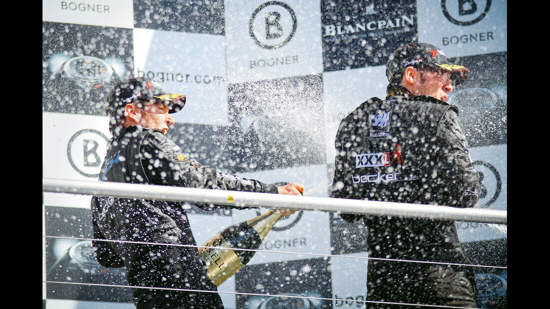 ADAC GT Masters, Siegerfeier, Champagnerdusche