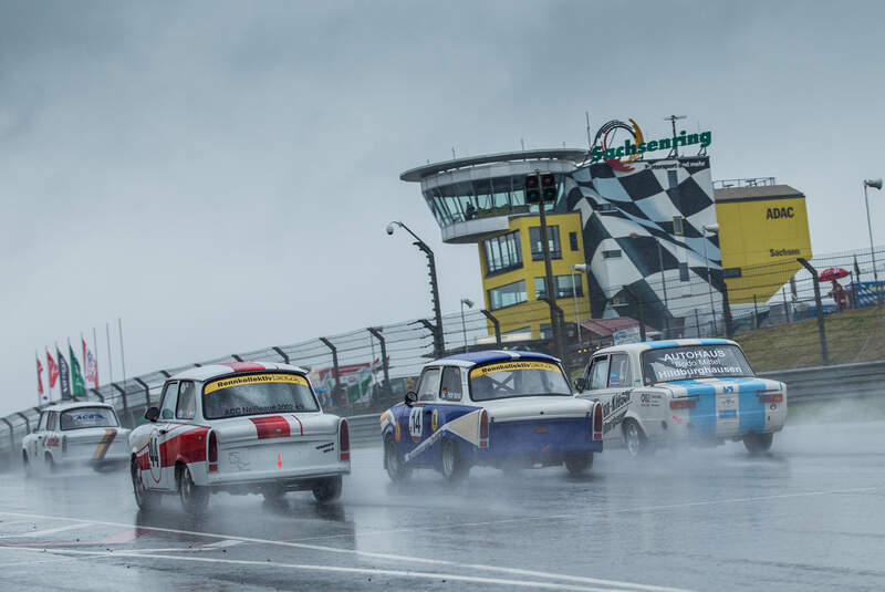 ADAC Sachsenring Classic, Rennen, Regen