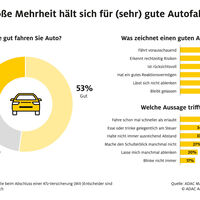 ADAC Umfrage: Guter Autofahrer